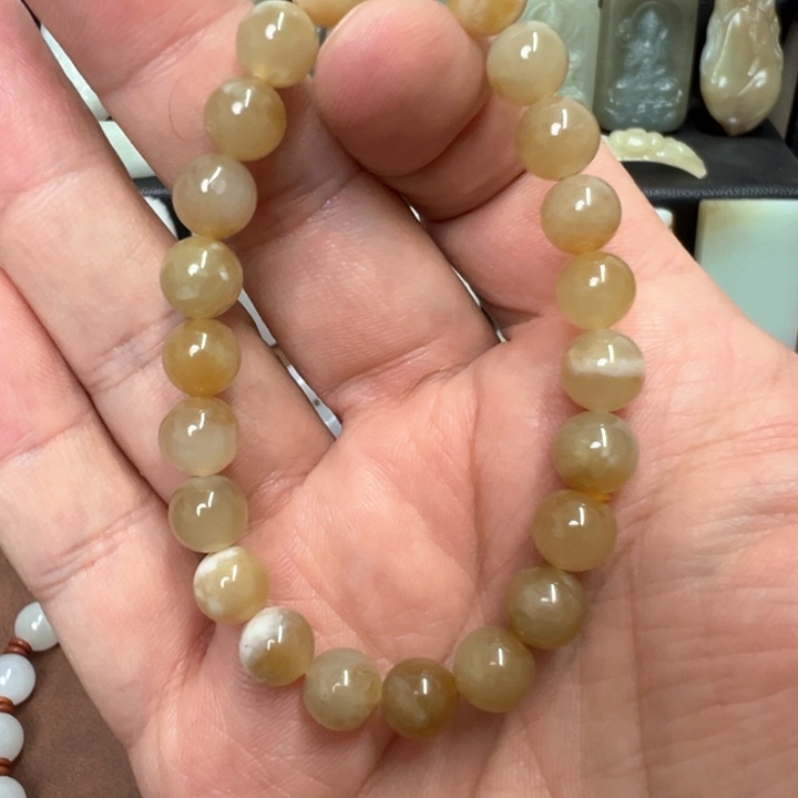 未镶嵌手串和田玉