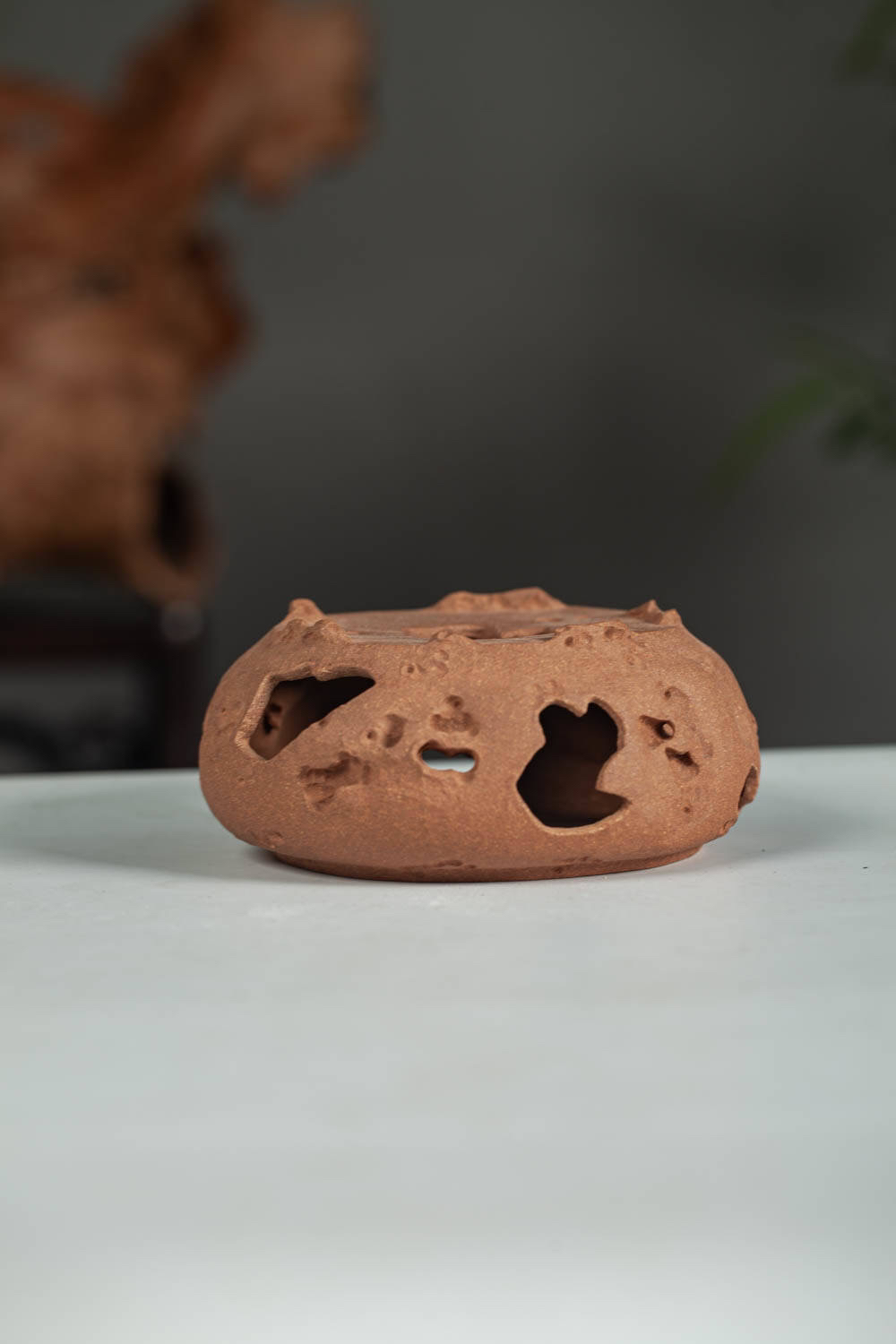 佳杨紫砂 太湖石系列全手工降坡温茶器