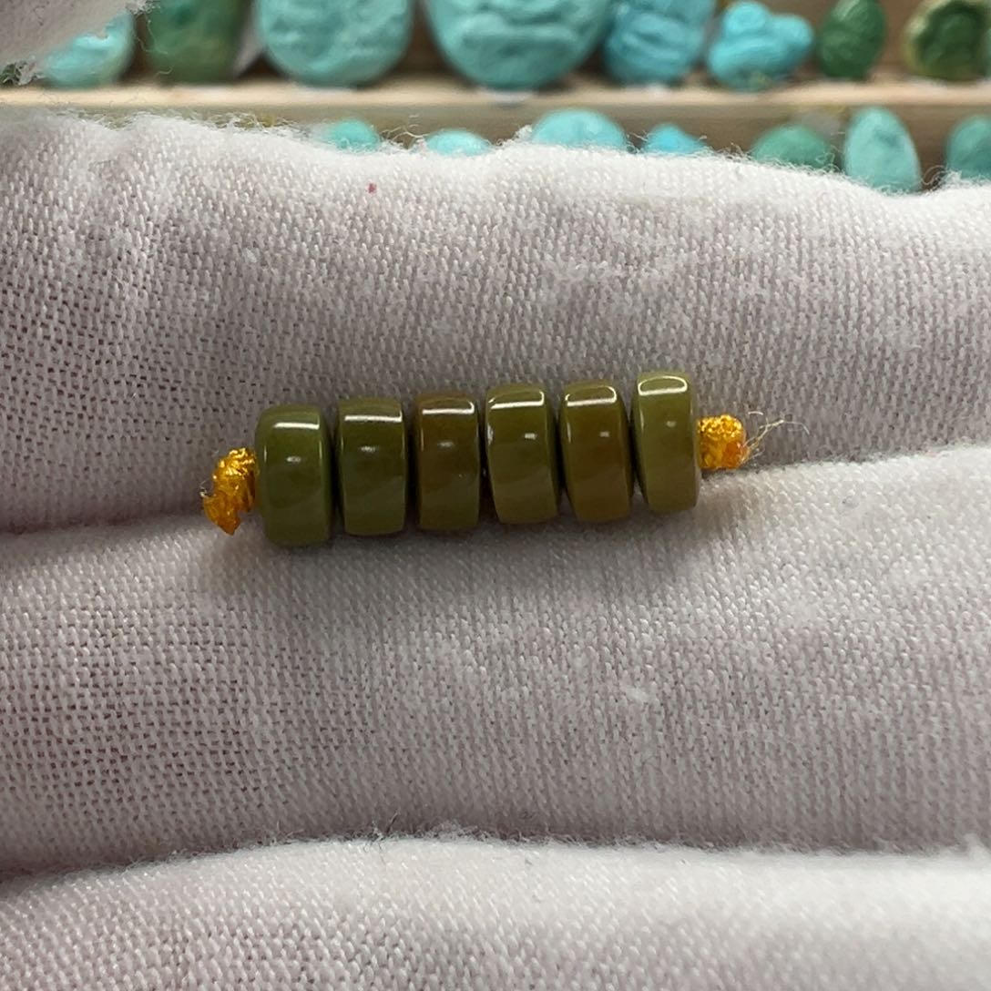 未镶嵌绿松石隔片6mm