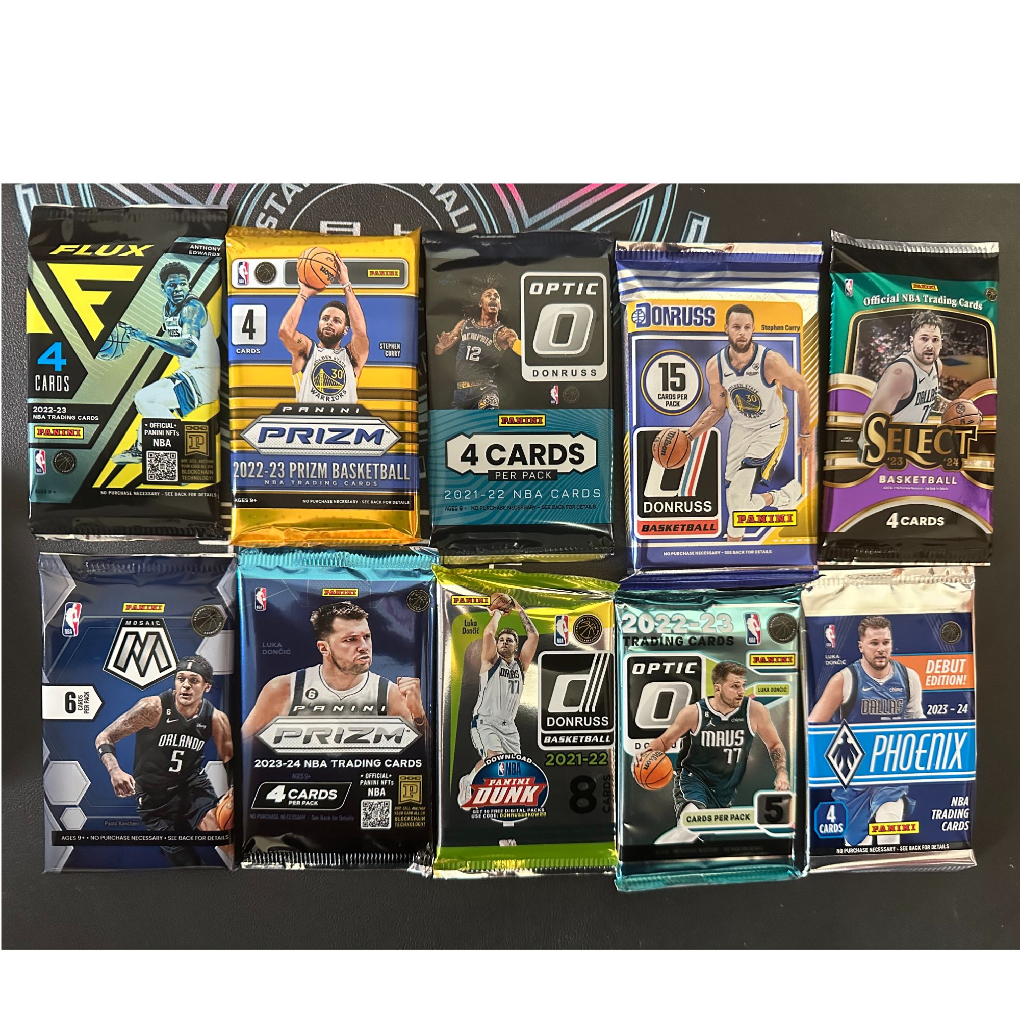 拆盒 panini 帕尼尼综合球星卡 收藏卡(未成年人禁止下单）