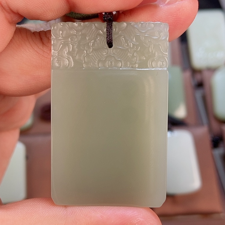 【闪购商品】和田玉未镶嵌颈饰开*.