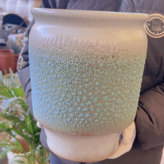 紫砂花盆高31口24————