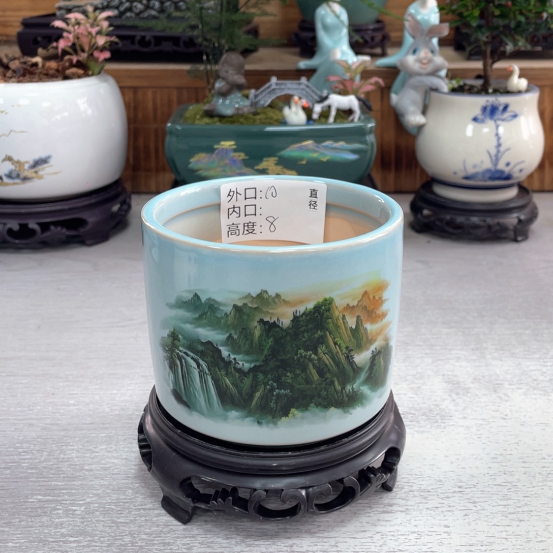 陶瓷紫砂花盆抢购浮力