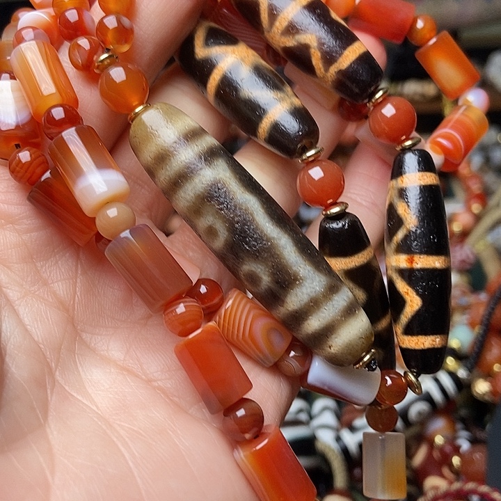 玛瑙/玉髓未镶嵌手链