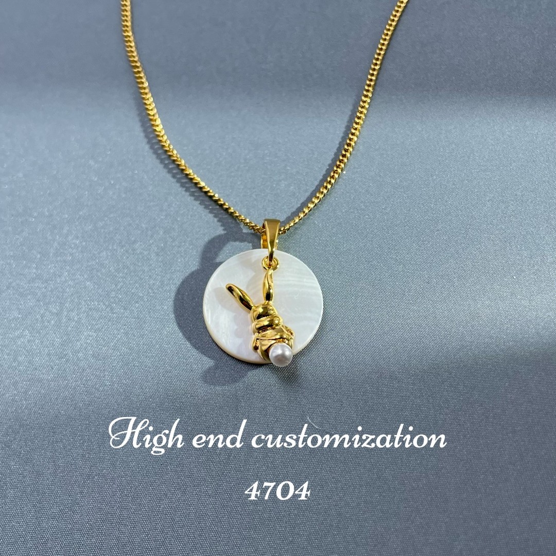 铜合金项链 设计师款项链~4704