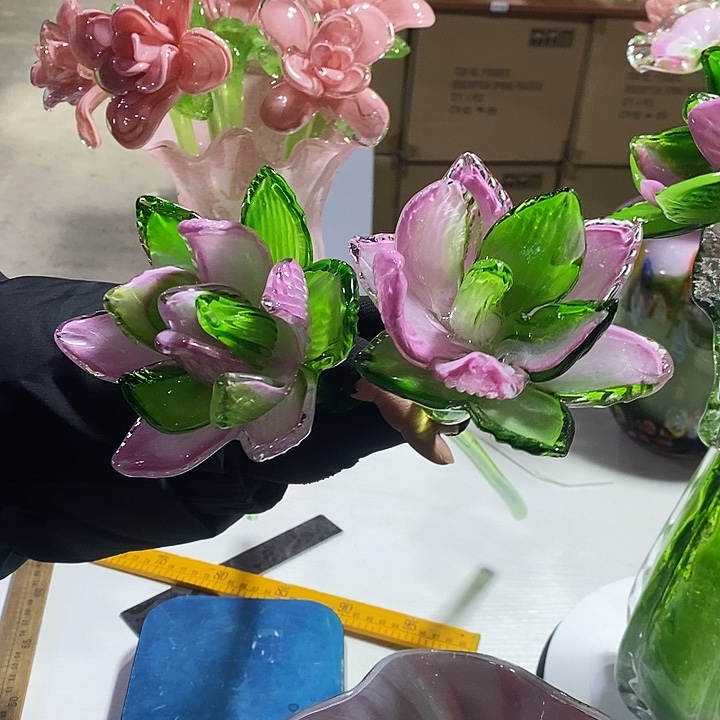 荷花高45厘米宽12厘米