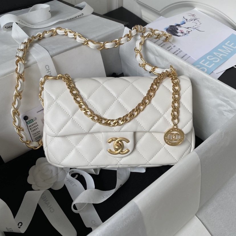 99新 Chanel/香奈儿 Chanel 白金金币cf 25090086-07