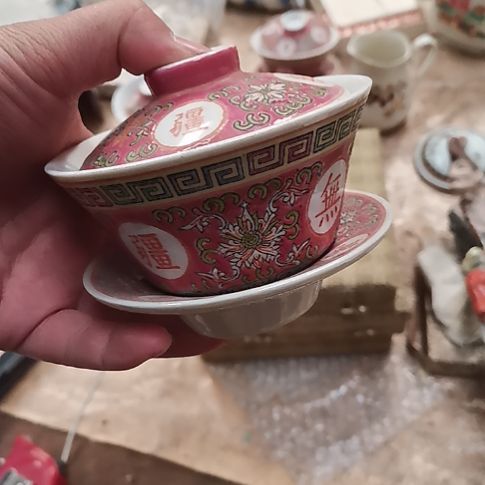 摆件，烧制问题属于正常的3号，