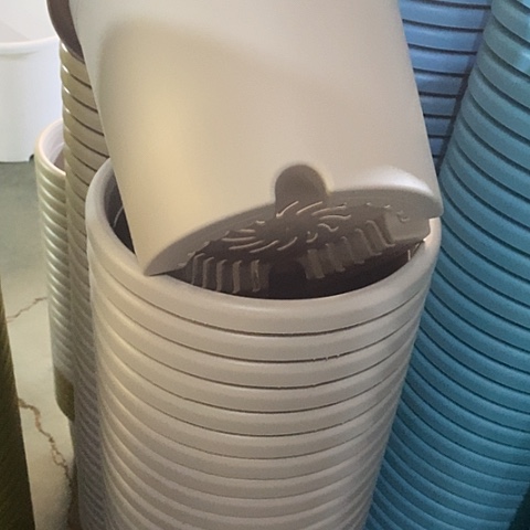 树脂四季4号灰白无托8个