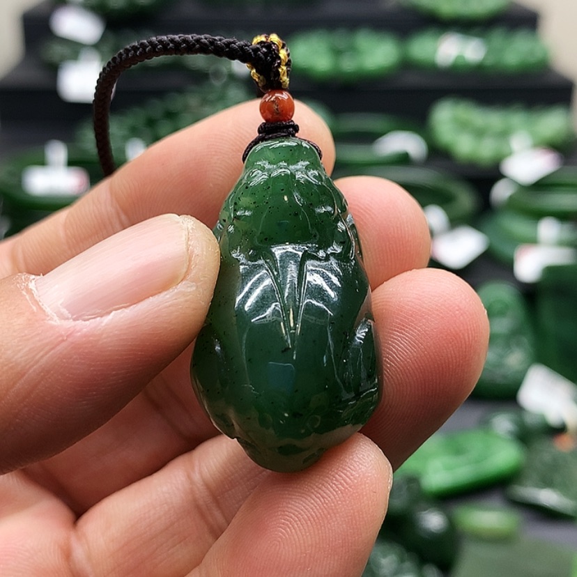 【闪购商品】和田玉（碧玉）颈饰未镶嵌