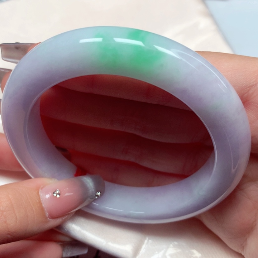 【闪购商品】翡翠手镯未镶嵌57圈