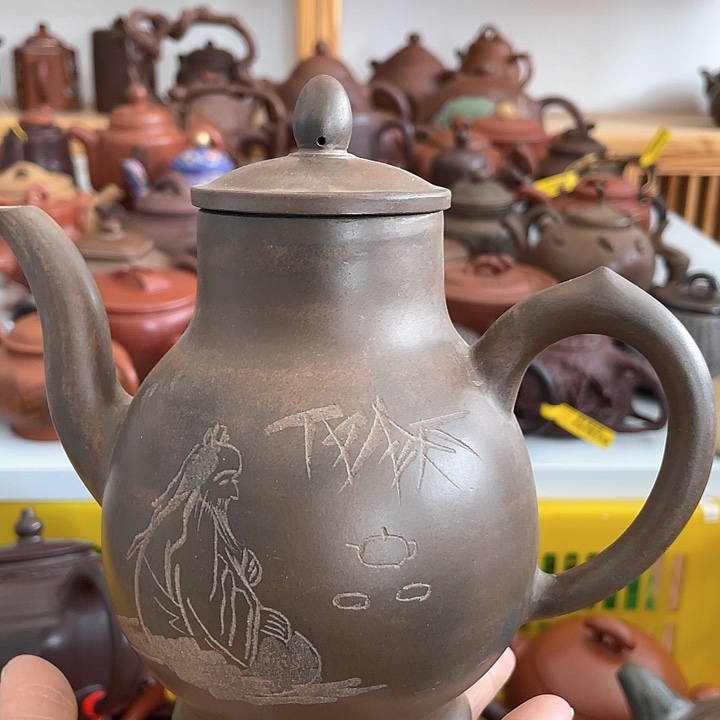 茶壶紫砂500cc宜兴紫砂壶