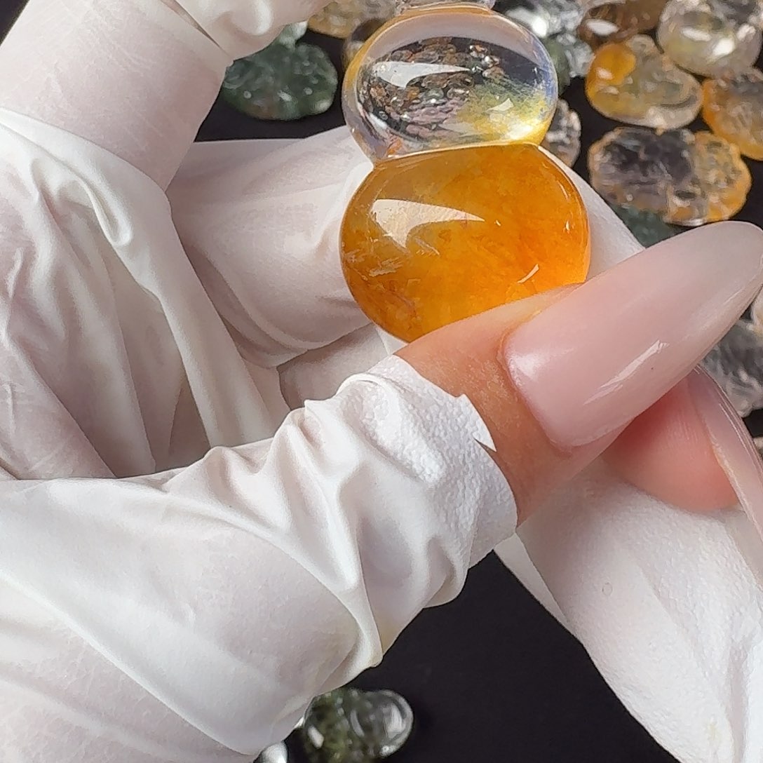 未镶嵌颈饰水晶J**y葫芦