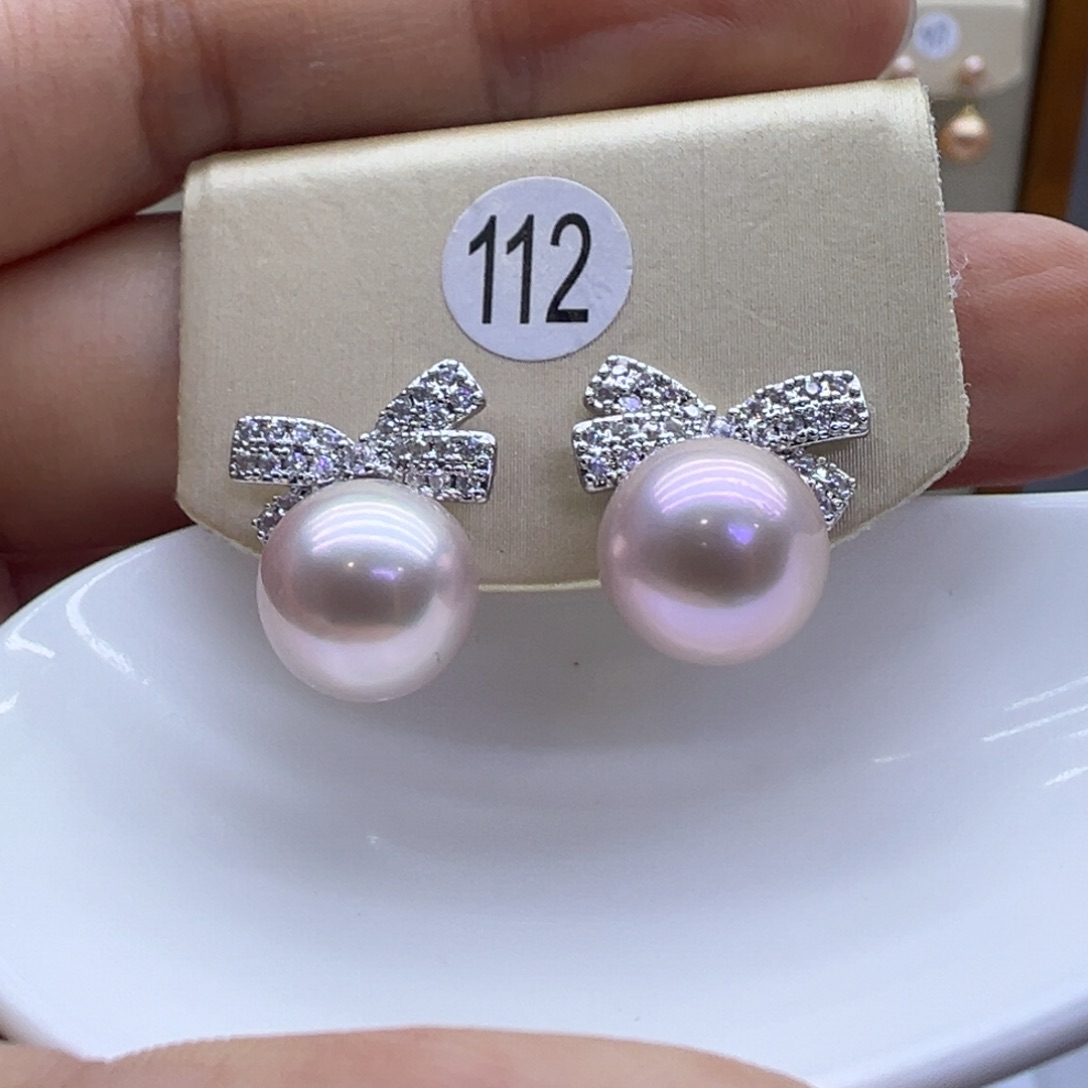 未镶嵌淡水珍珠耳饰