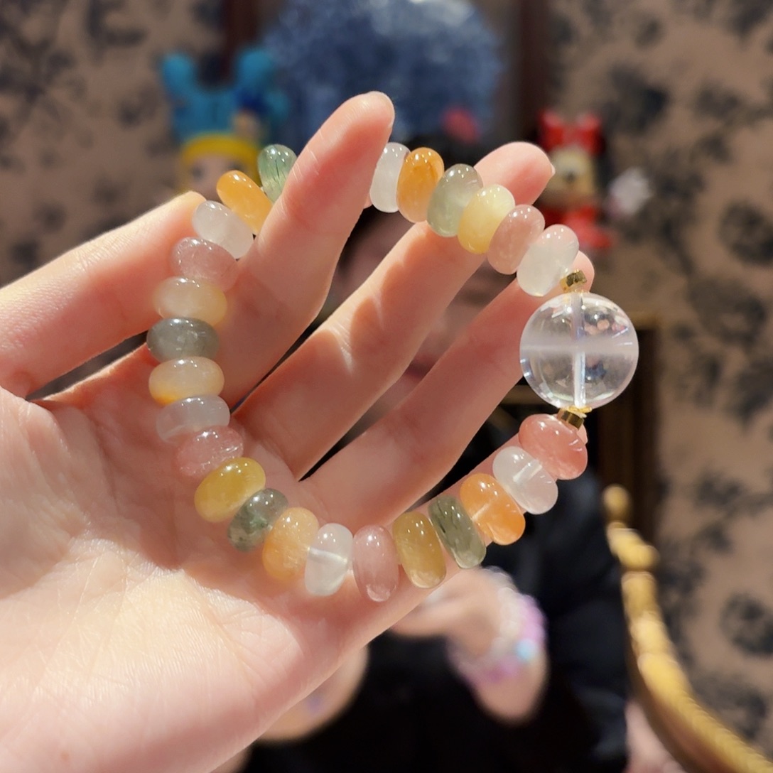 未镶嵌水晶手链手串