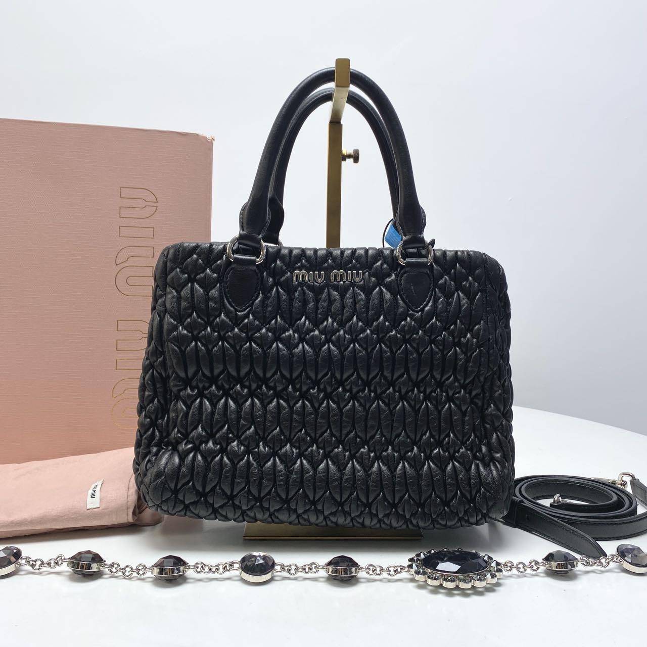 胖虎安安/缪缪/95新/公价0/箱包/斜挎包/312501210075