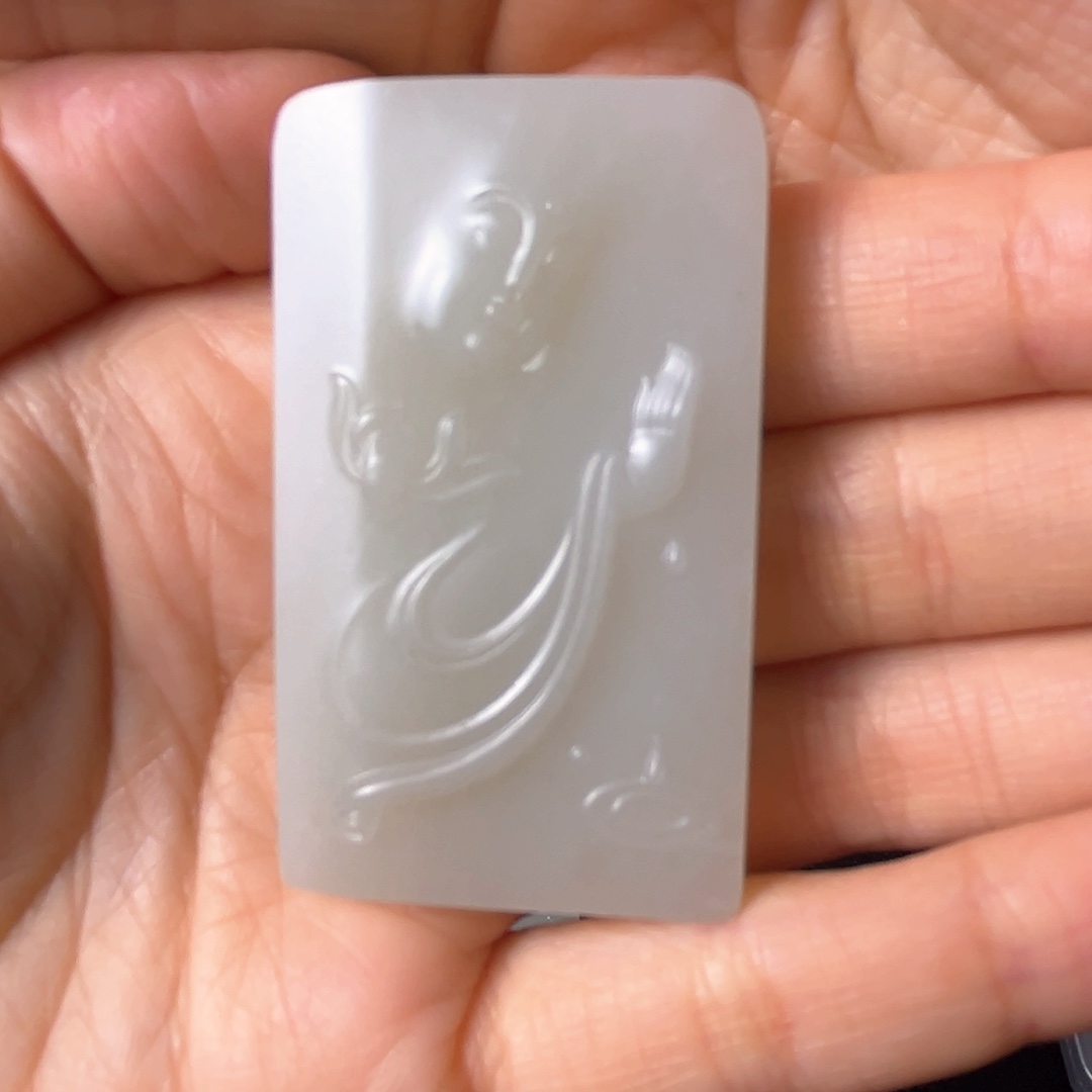 和田玉（糖玉）颈饰未镶嵌