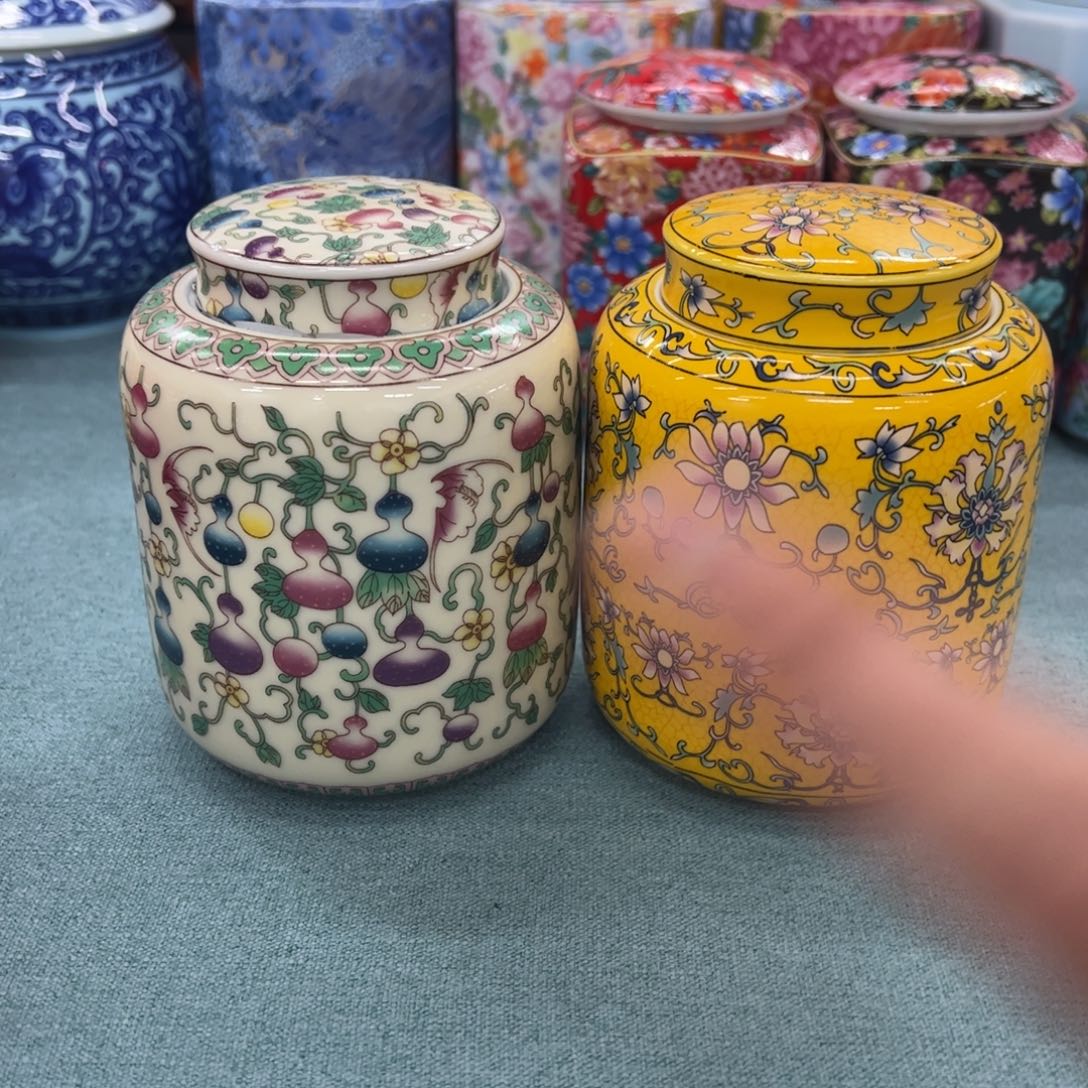 高端款家用茶叶罐