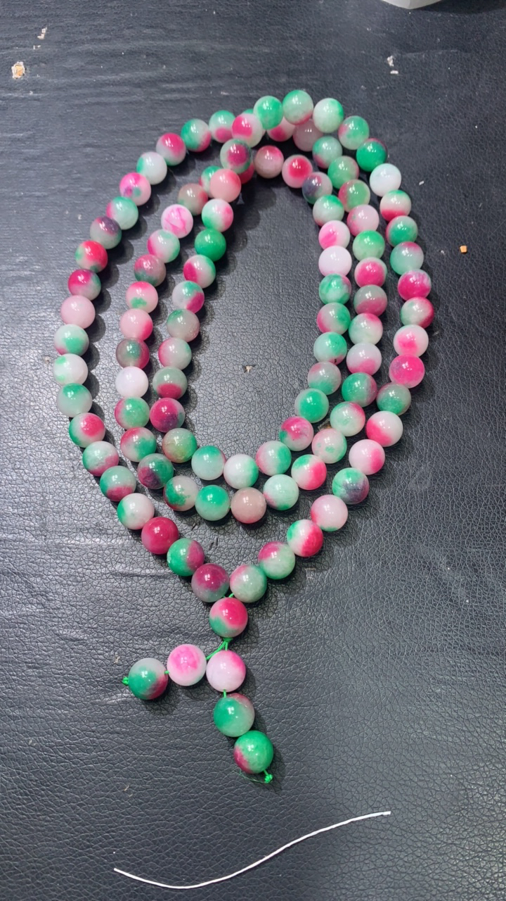 D  863  卡13  春彩梅花108佛珠