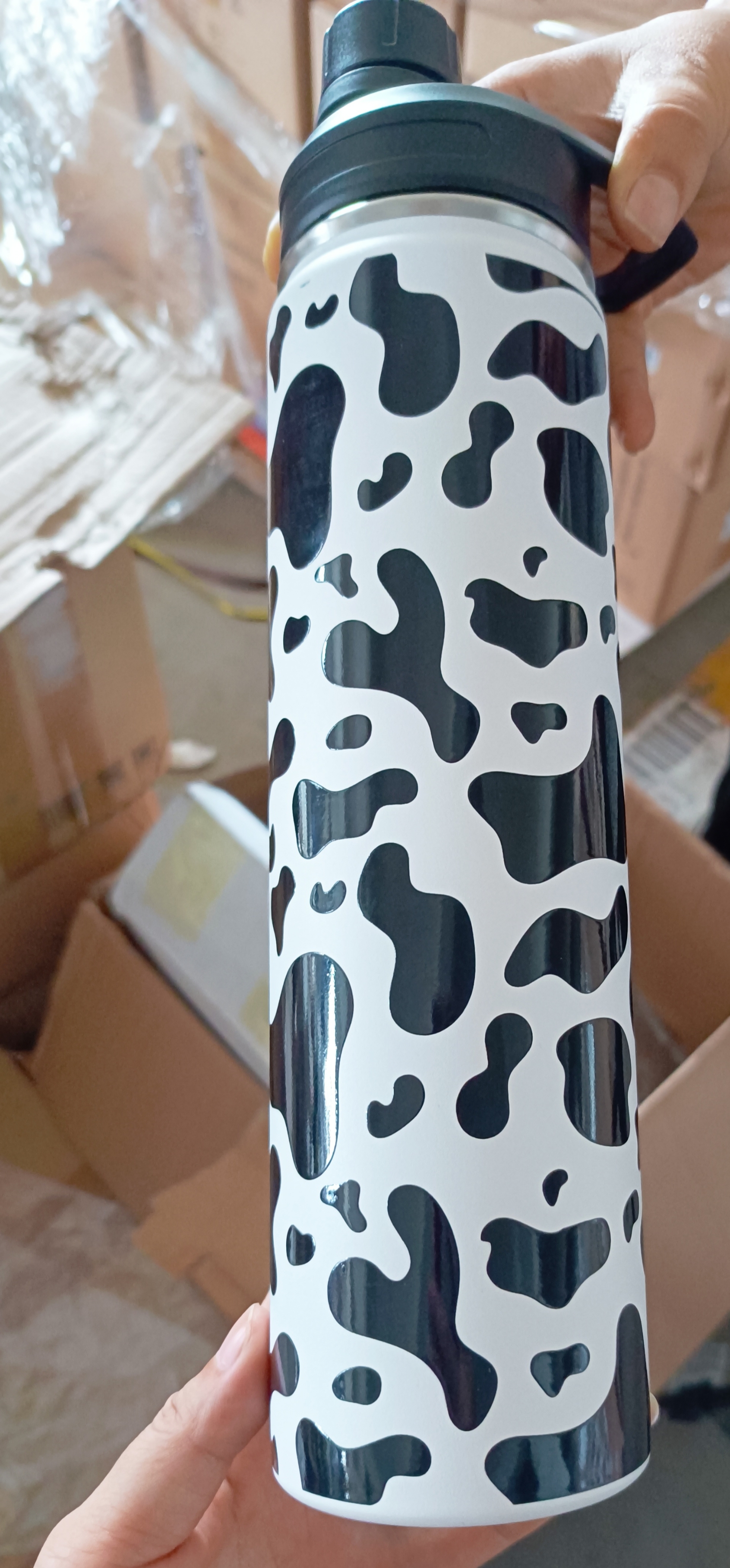 准新品  700毫升不锈钢内胆水杯