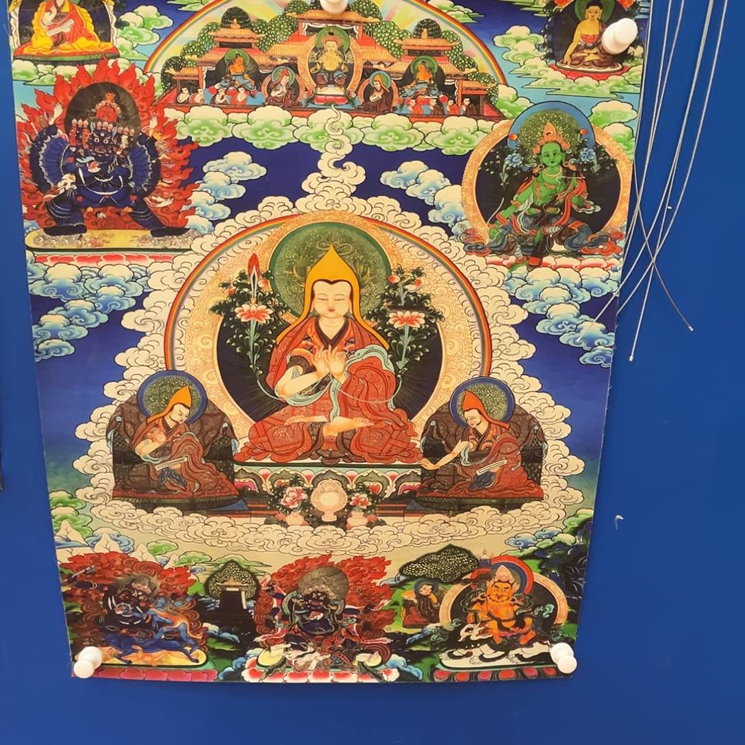 卷轴画龍**人唐卡16015