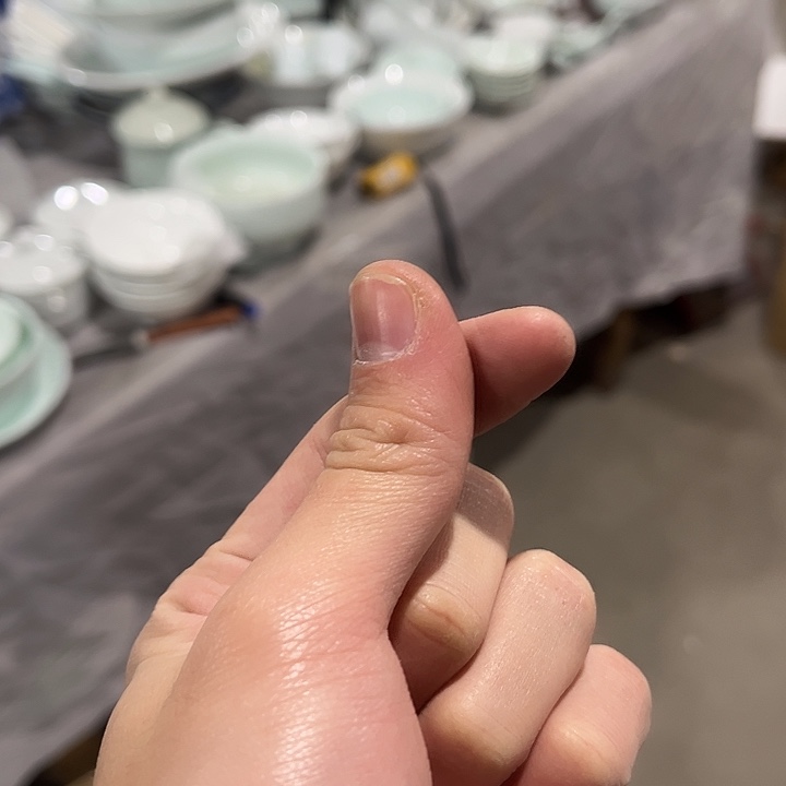 淡***妈瓷片鱼利盘子四个微瑕包邮