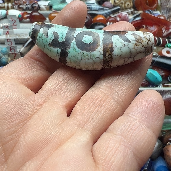 鳜***开玛瑙/玉髓未镶嵌颈饰