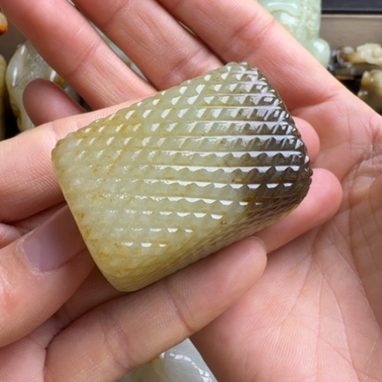 和田玉挂件未镶嵌发*呀