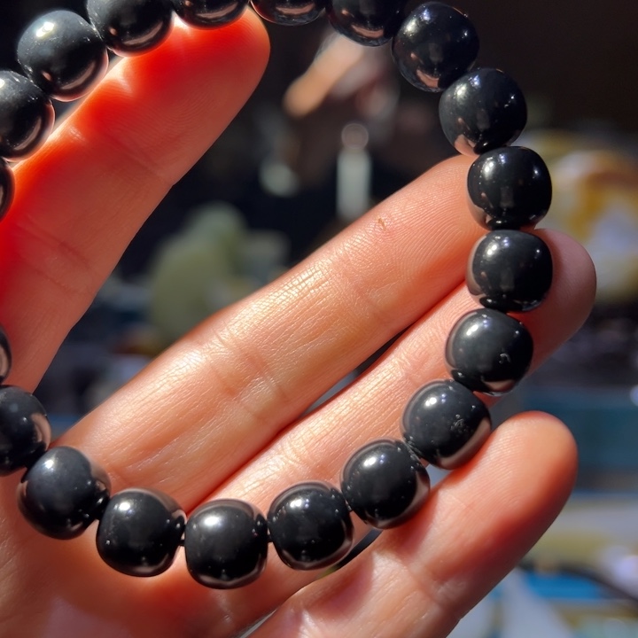 阿***辉和田玉（墨玉）未镶嵌笔搁