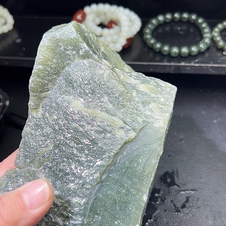 和田玉（糖玉）未镶嵌车挂