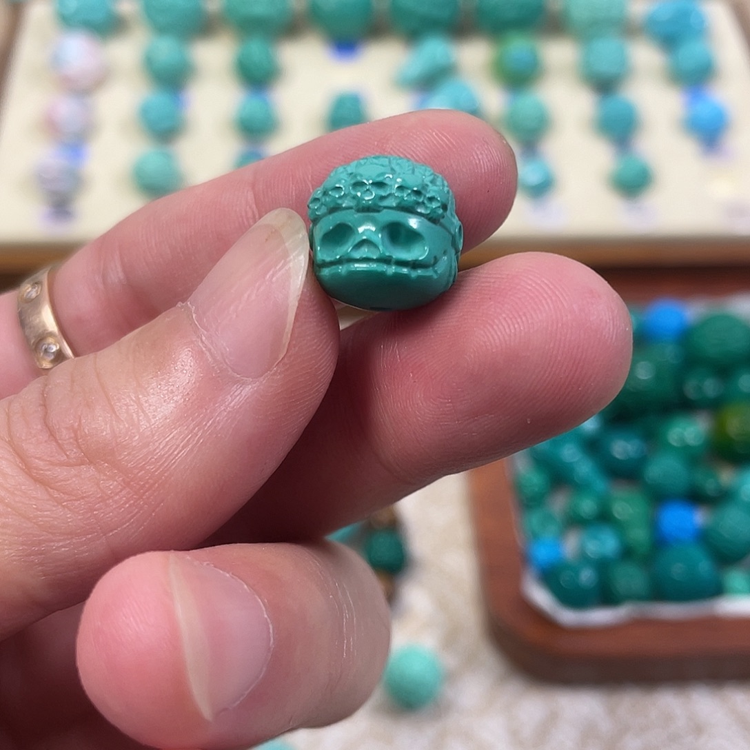 手工雕刻配饰配珠尺寸12