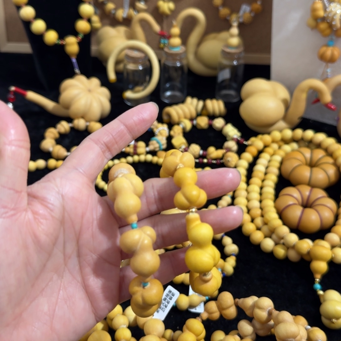 噔***邓木质纯铜精品葫芦手串