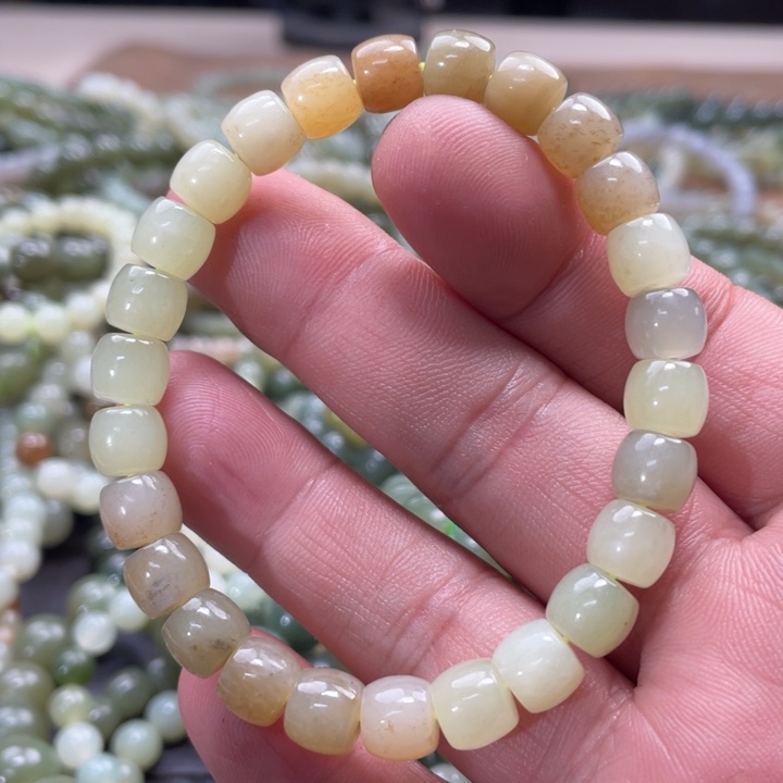 和田玉手链未镶嵌