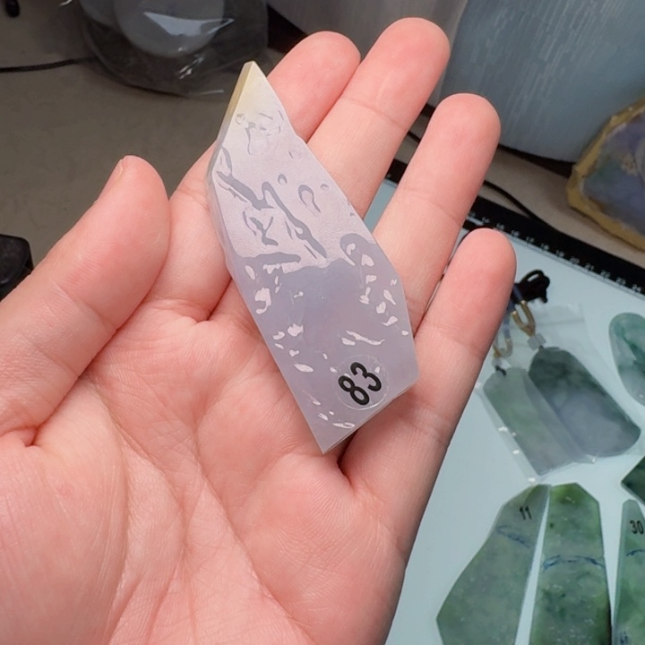 暗***兰定制翡翠未镶嵌天然缅甸翡翠a货