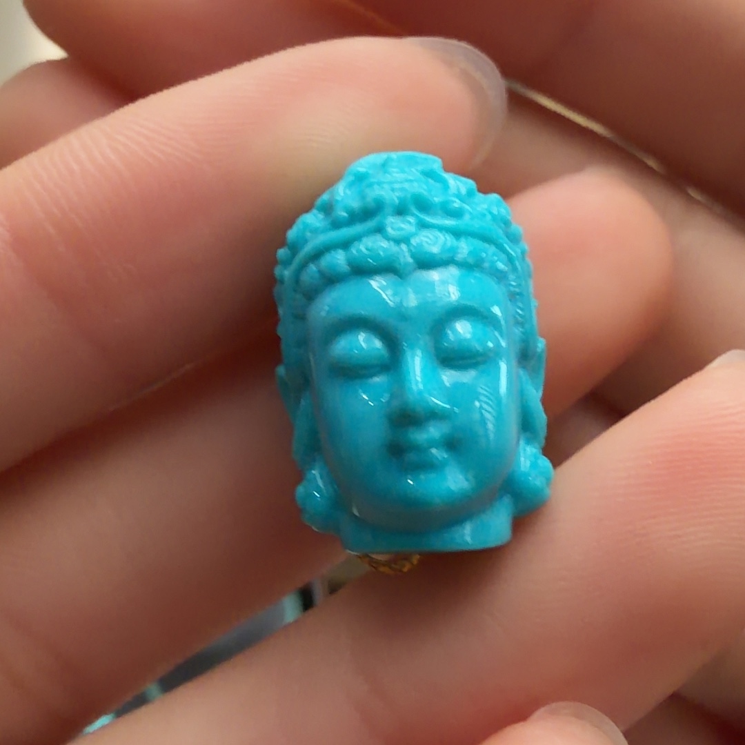 绿松石未镶嵌颈饰