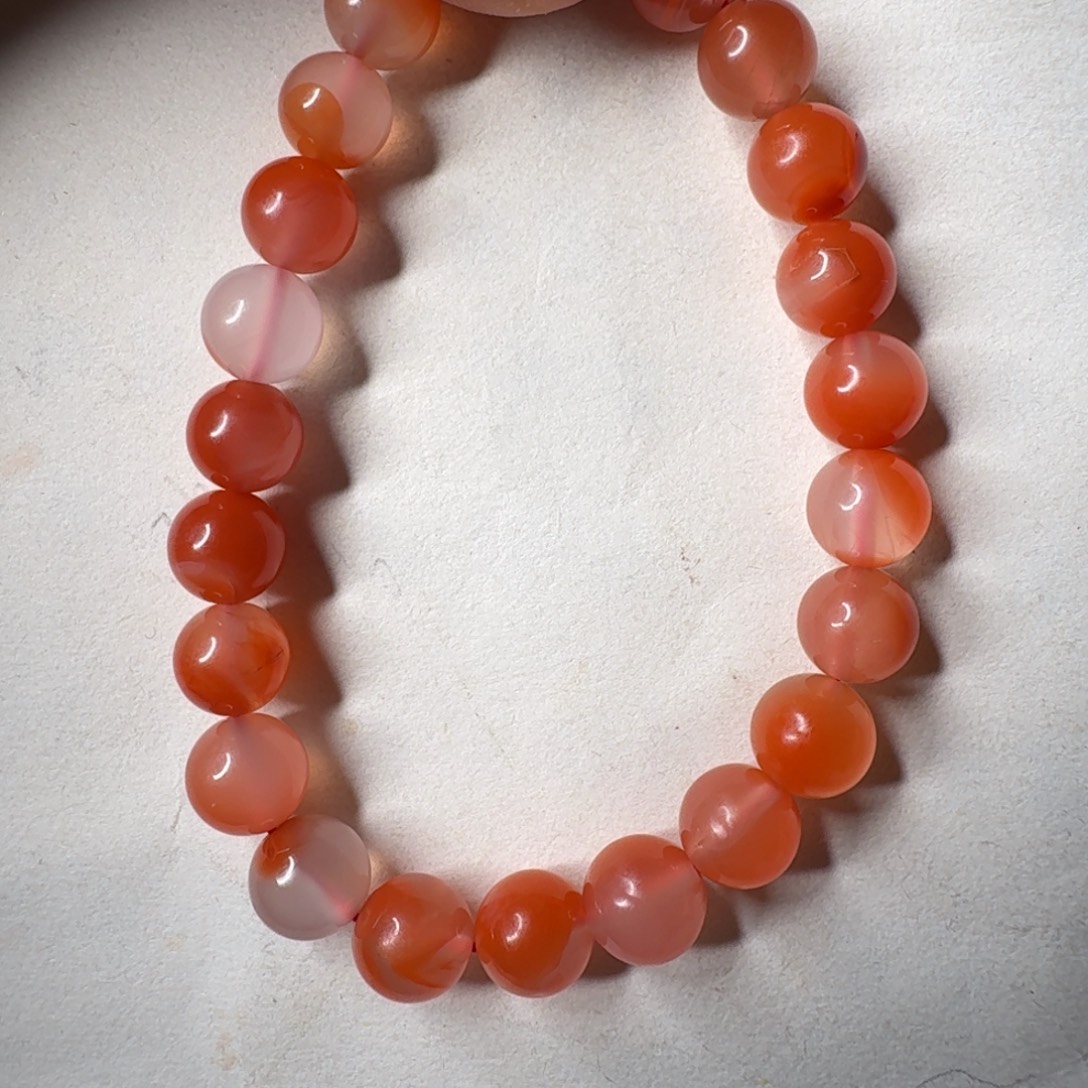 南红玛瑙未镶嵌手串