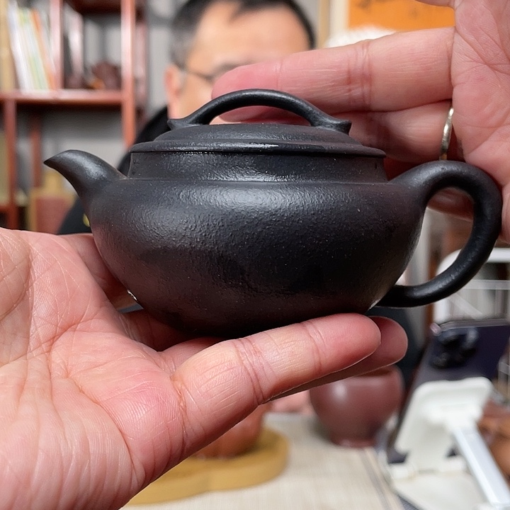 段泥茶壶焐灰手捏降坡泥柳叶汉瓦