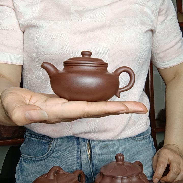 茶壶紫砂直**跑原矿紫泥
