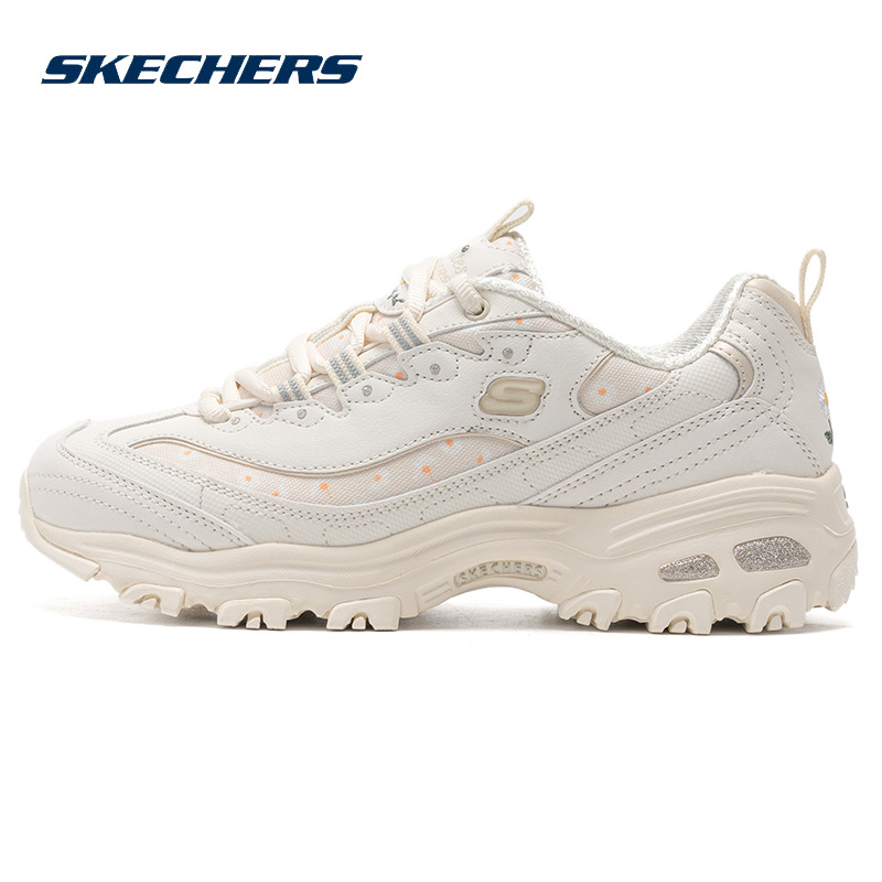 【花心熊】斯凯奇缓震熊猫鞋女鞋秋季新款休闲运动鞋厚底增高老爹鞋