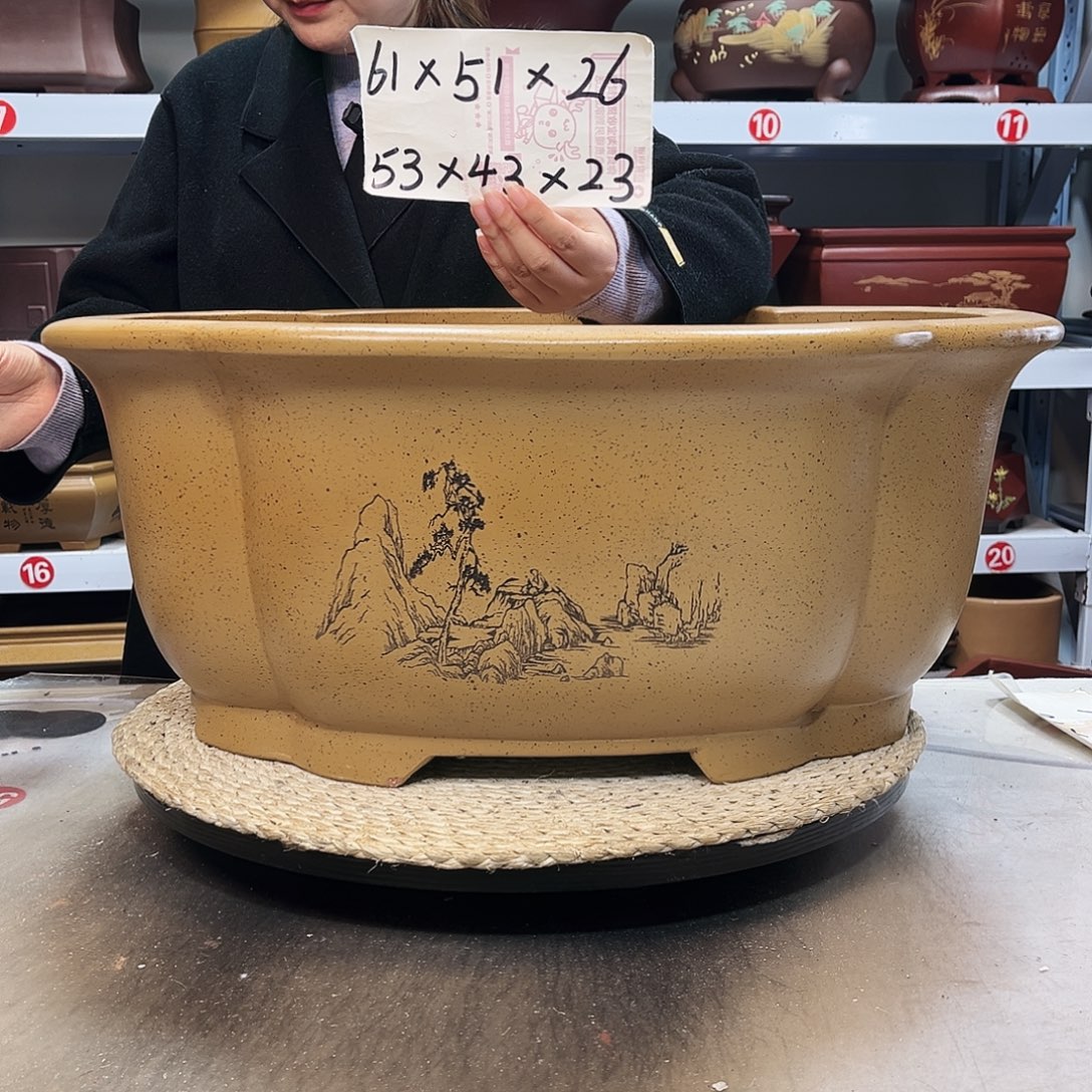 紫砂花盆紫砂花盆