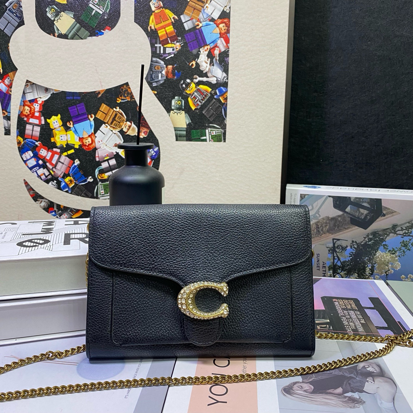 95新 COACH/蔻驰 23458斜挎包20*13