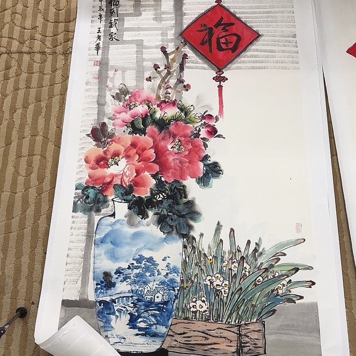 国画啊*?花鸟等多种鸟类和鸟类为