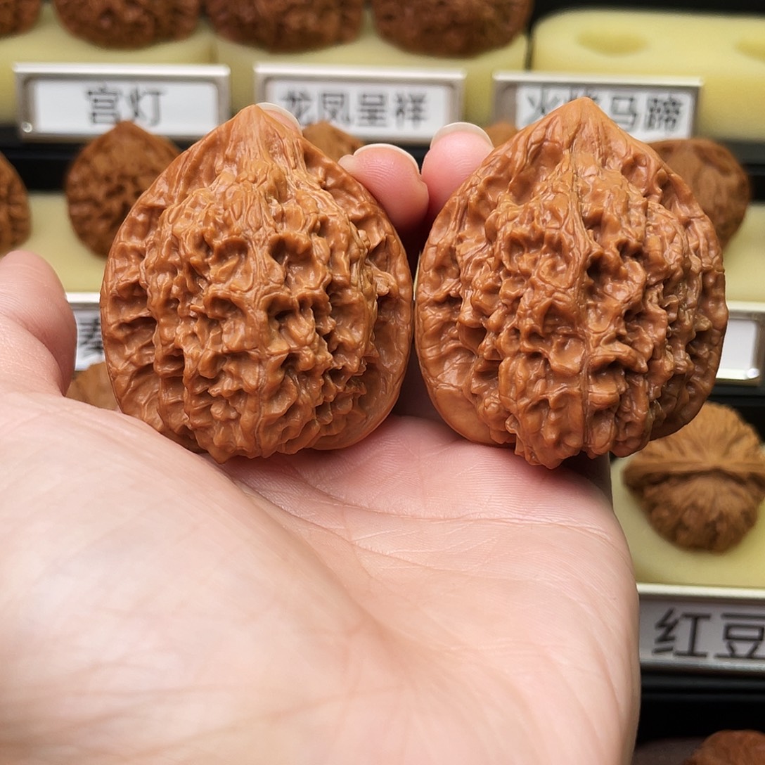 吊坠文玩核桃官帽43全品