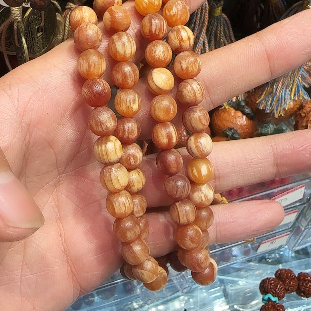 木质非金属多圈卡8琥珀木