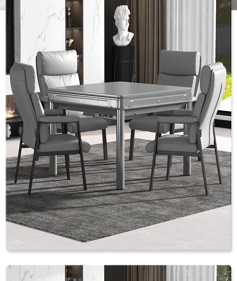 2025款新款全自动麻将机低音降噪家用棋牌室麻将桌专用款餐桌一体