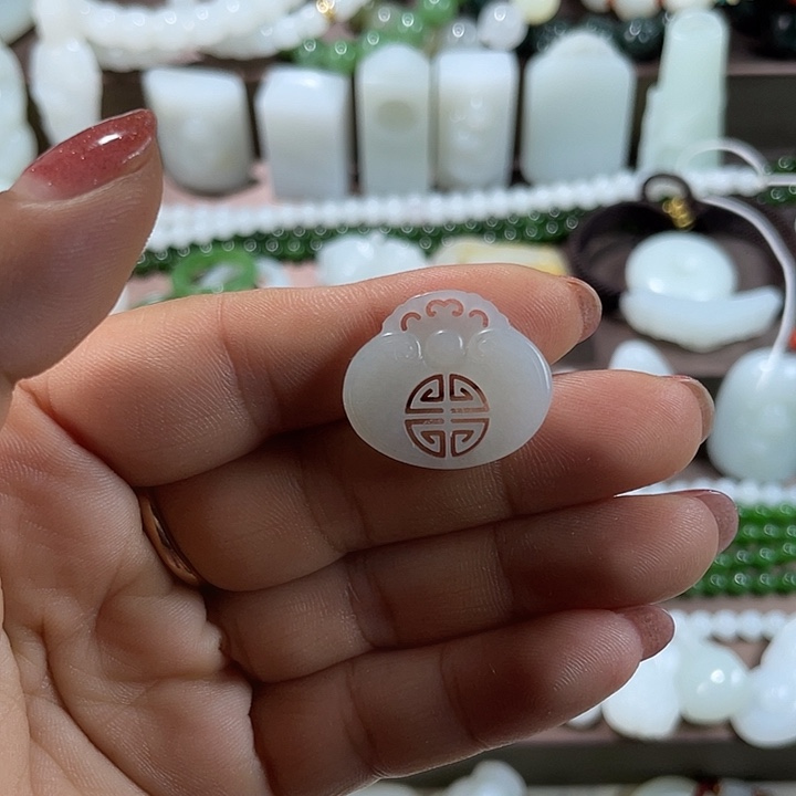 和田玉（白玉）未镶嵌颈饰