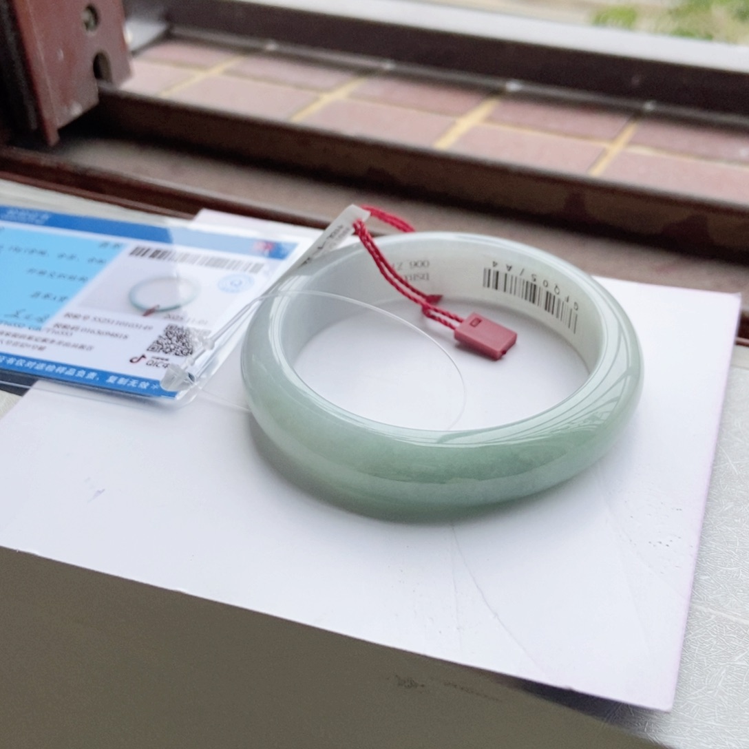 未镶嵌手镯翡翠53.5