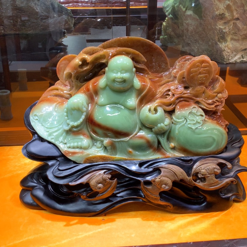 【闪购商品】未镶嵌蛇纹石玉摆件