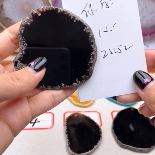 玛瑙/玉髓颈饰足银镀金镶嵌你****主