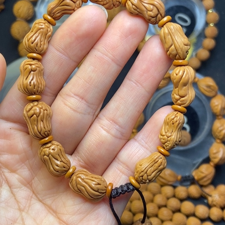 吊坠桃核秦岭龙纹桃核15尺寸